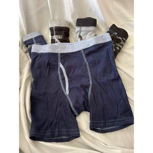 Hanes Boys Cotton Boxer Briefs 5-Pack